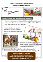 Plaquette SHLIFE Culinaire